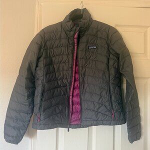 Patagonia Grey Puffer Jacket